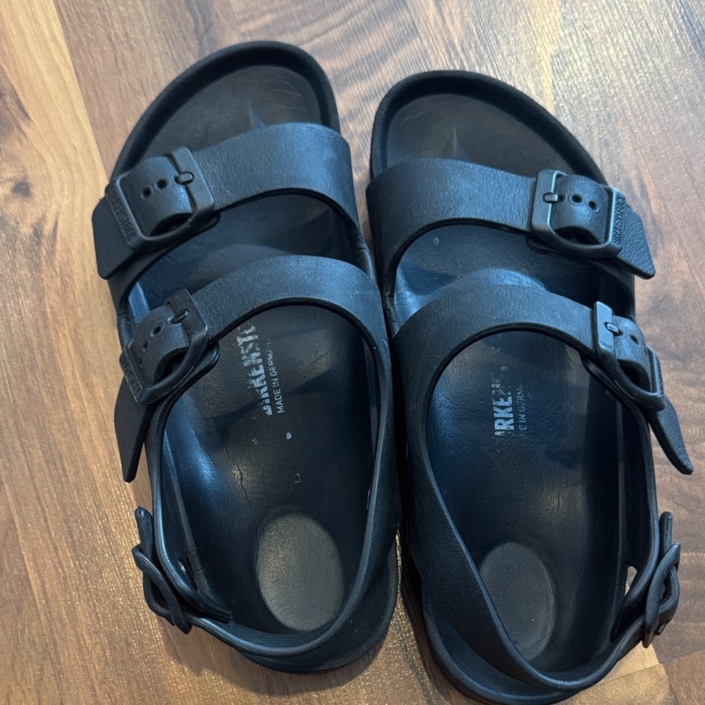 Birkenstock Black Double-Strap Sandals